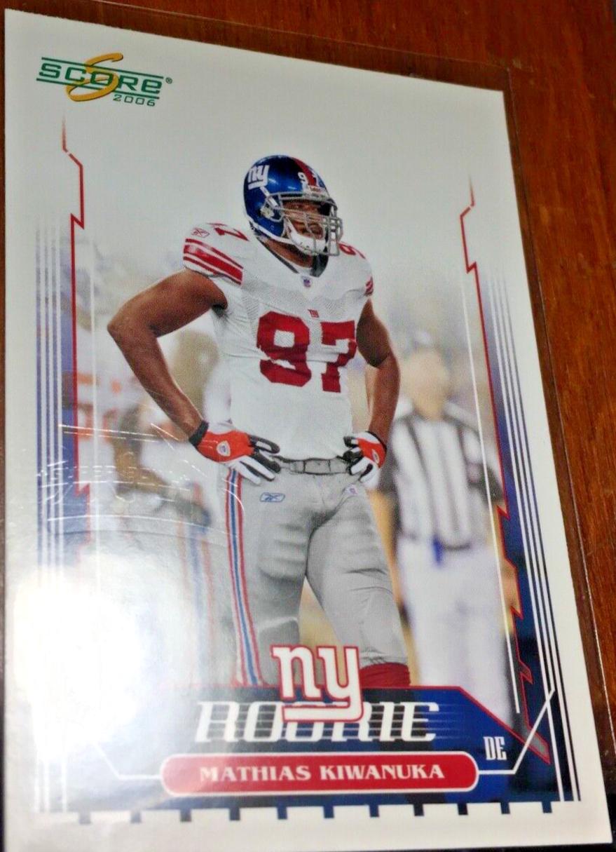 Mathias Kiwanuka [Super Bowl XLI Embossed] #416