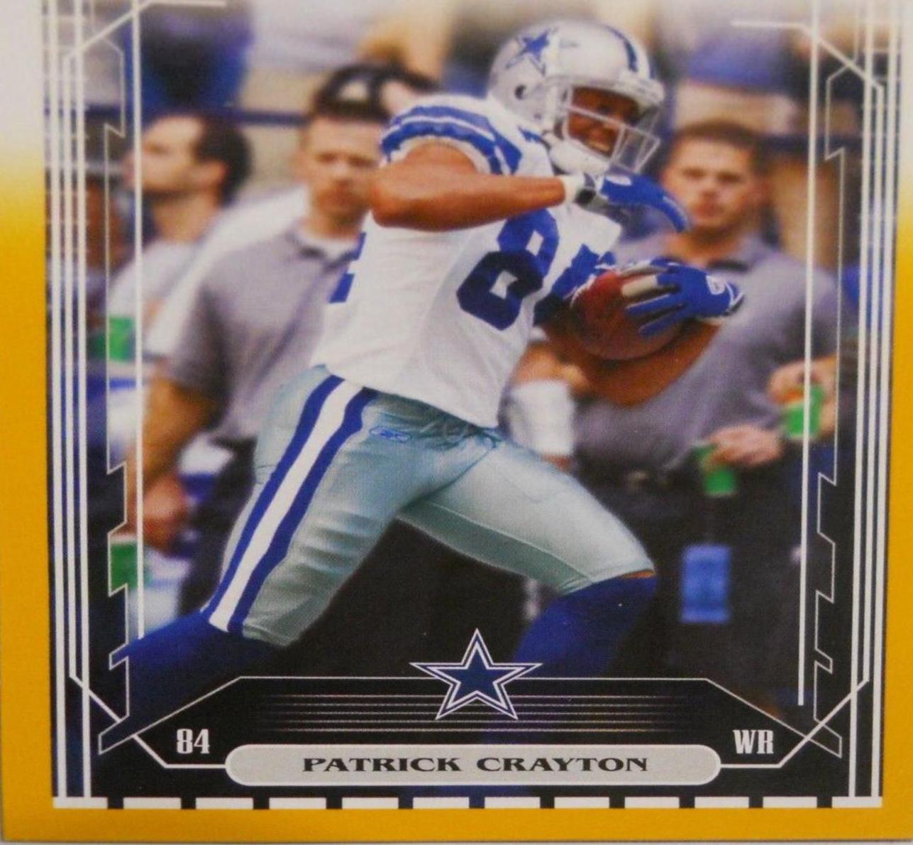 Patrick Crayton [Gold] #77