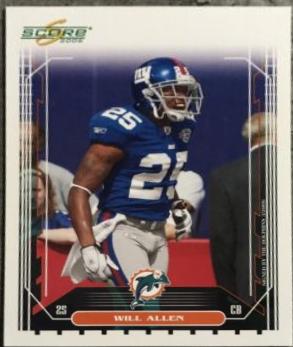 Will Allen [Dolphins] #186