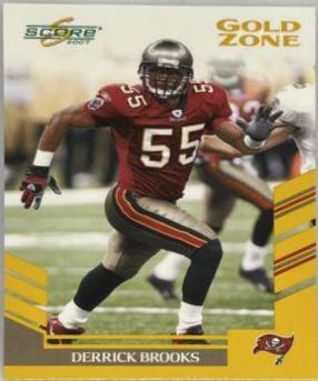 Derrick Brooks [Gold Zone] #103