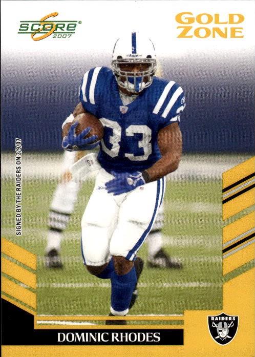 Dominic Rhodes [Gold Zone] #270