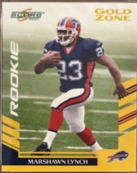 Marshawn Lynch [Gold Zone] #381