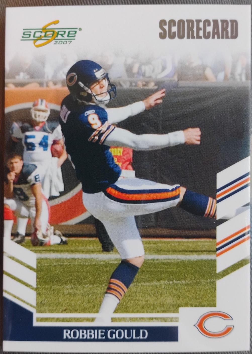 Robbie Gould [Scorecard] #41