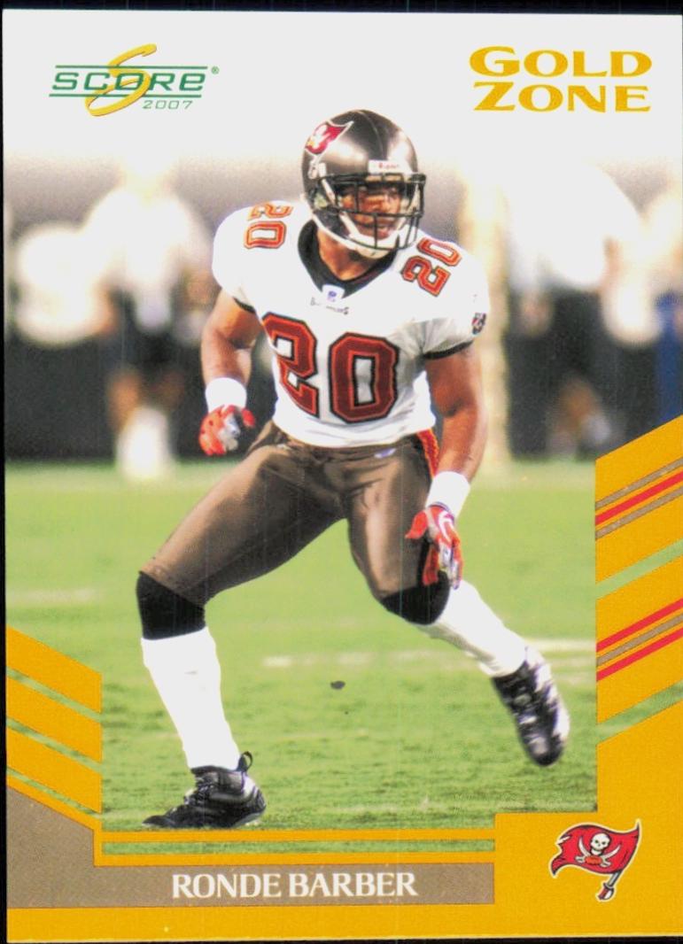 Ronde Barber [Gold Zone] #101