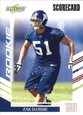 Zak DeOssie [Scorecard] #323