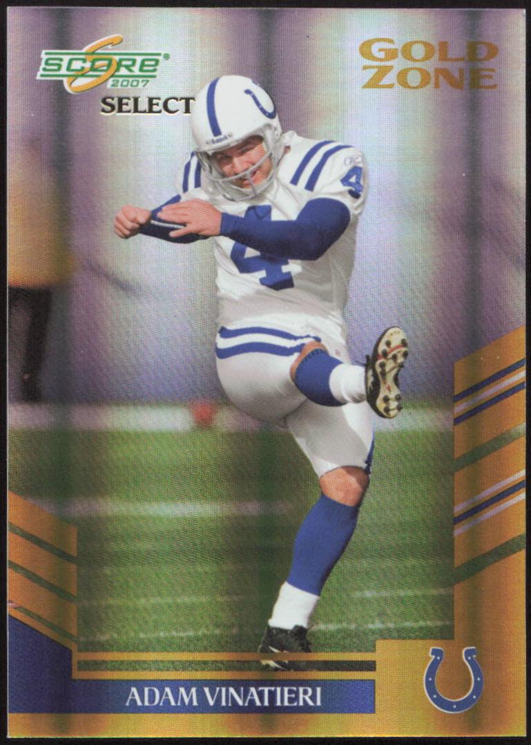 Adam Vinatieri [Gold Zone] #227