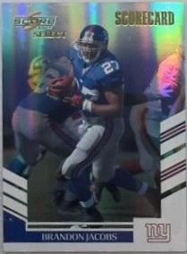 Brandon Jacobs [Scorecard] #14