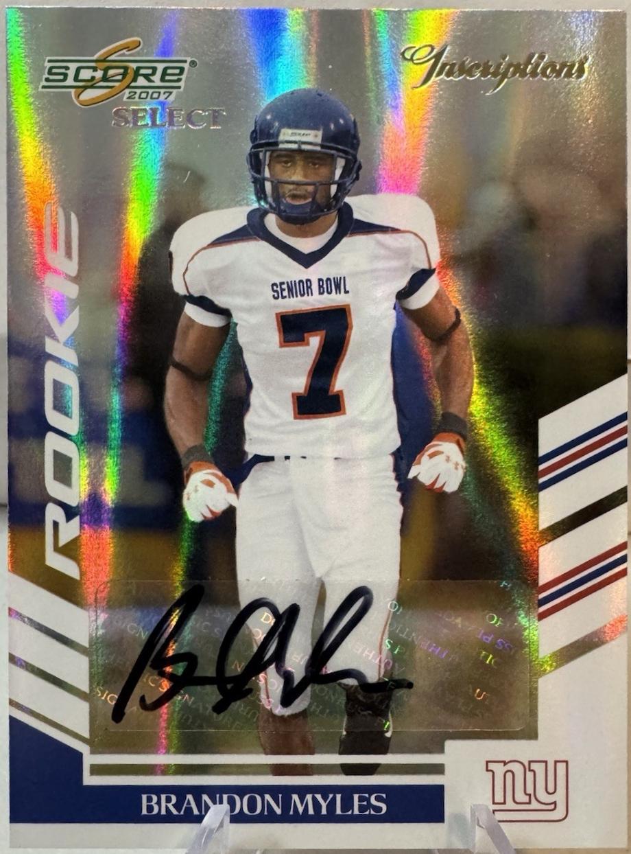 Brandon Myles [Inscriptions Autograph] #408
