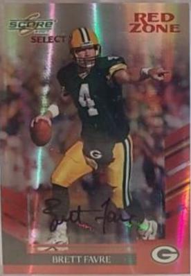 Brett Favre [Red Zone Autograph] #53