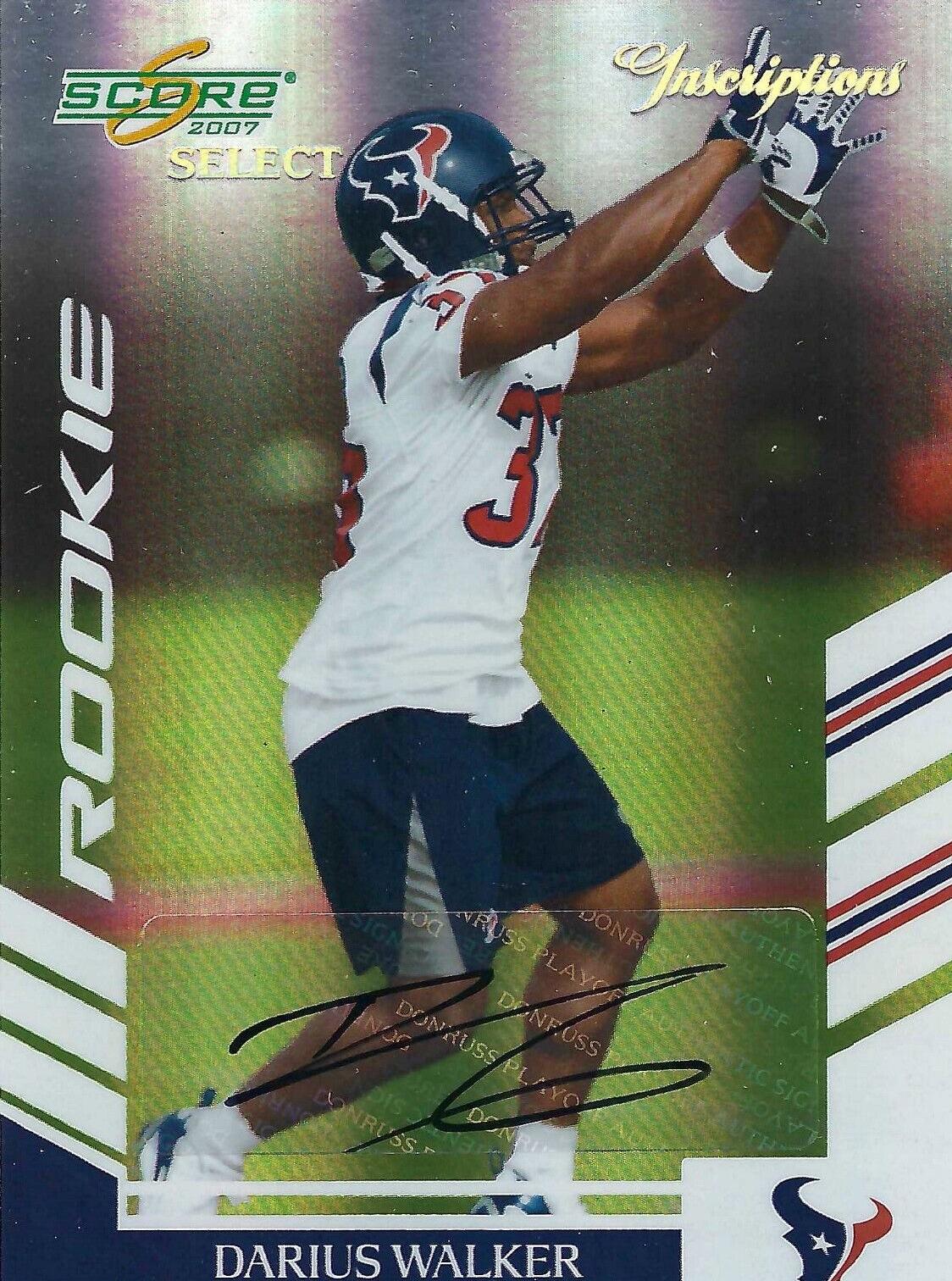 Darius Walker [Inscriptions Autograph] #335