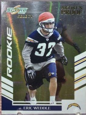 Eric Weddle [Artist's Proof] #311