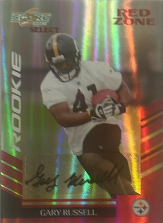 Gary Russell [Red Zone Autograph] #290
