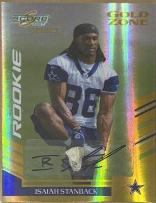 Isaiah Stanback [Gold Zone Autograph] #337