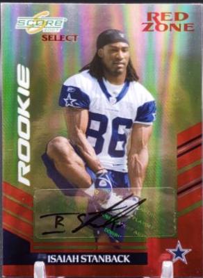 Isaiah Stanback [Red Zone Autograph] #337