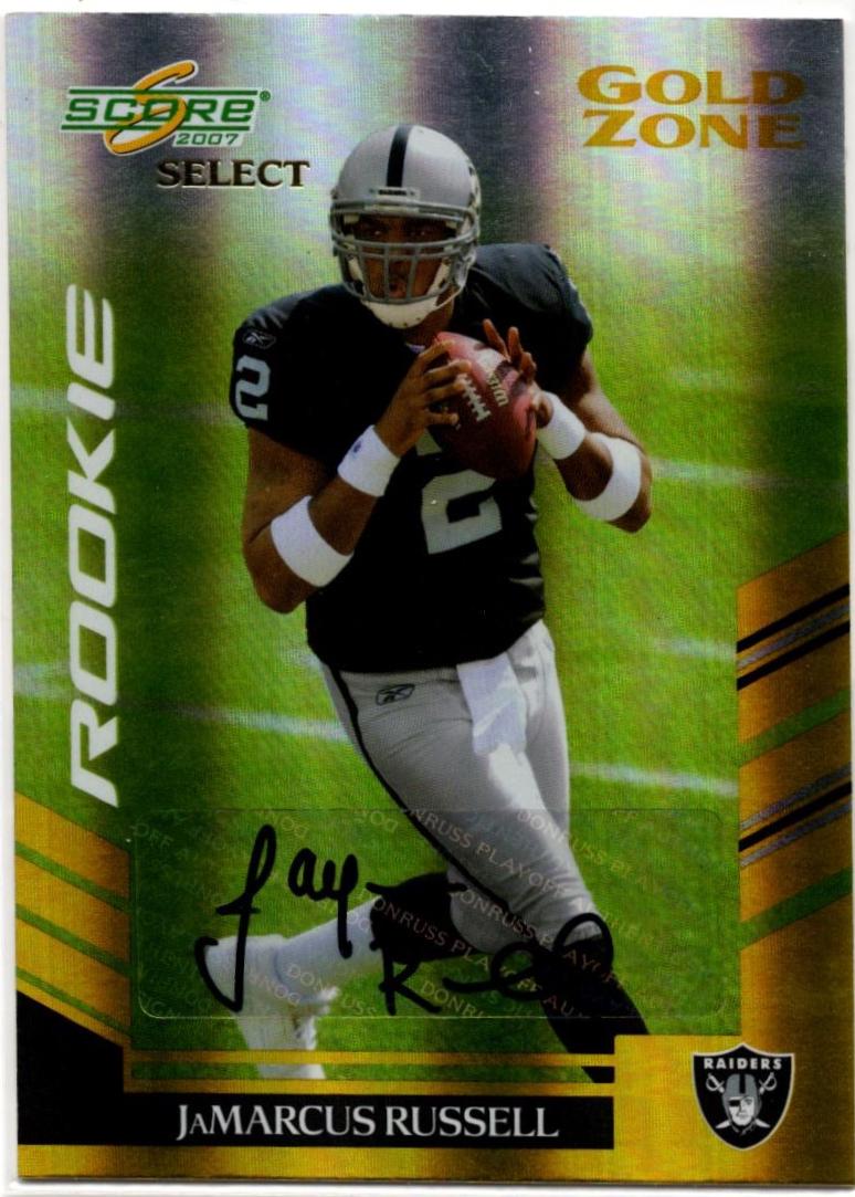 JaMarcus Russell [Gold Zone Autograph] #331