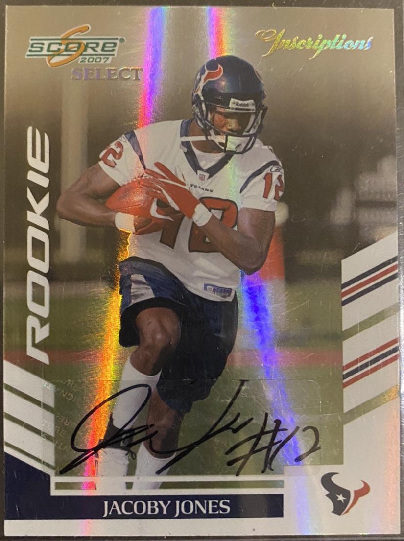 Jacoby Jones [Inscriptions Autograph] #429