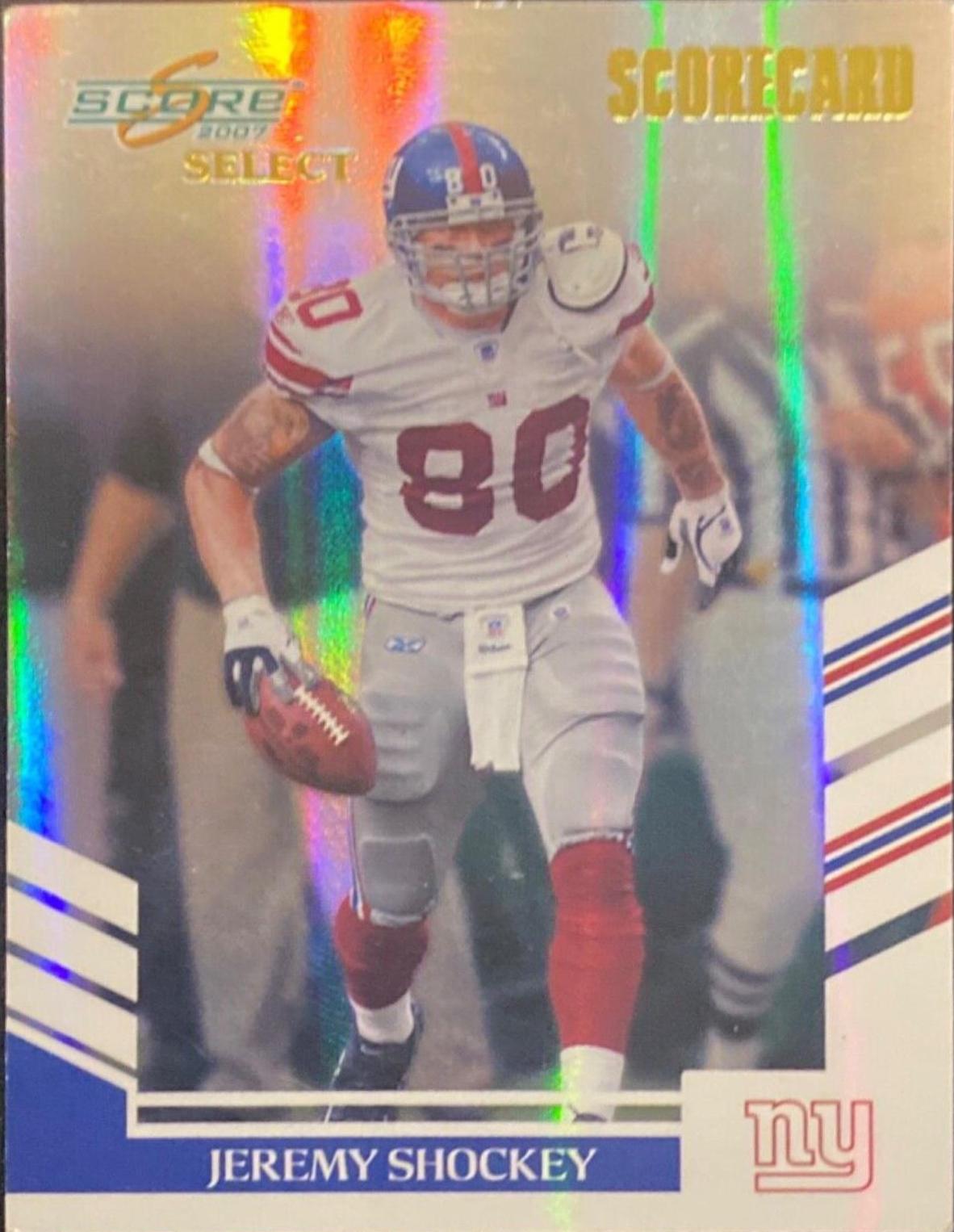 Jeremy Shockey [Scorecard] #13