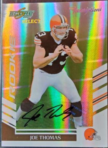 Joe Thomas [Inscriptions Autograph] #355