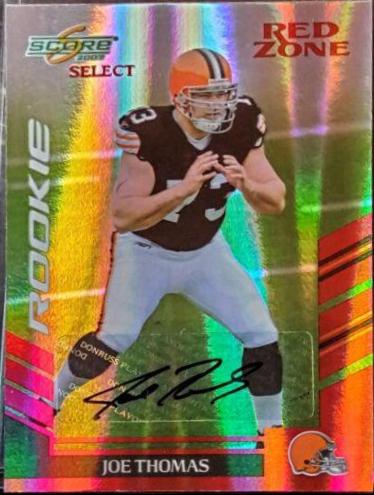 Joe Thomas [Red Zone Autograph] #355