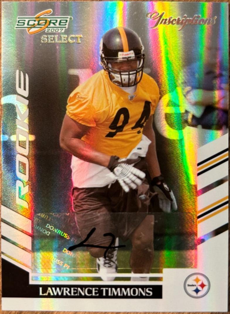 Lawrence Timmons [Inscriptions Autograph] #358