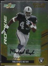 Michael Bush [Gold Zone Autograph] #356