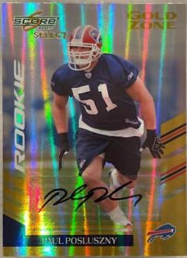 Paul Posluszny [Gold Zone Autograph] #382