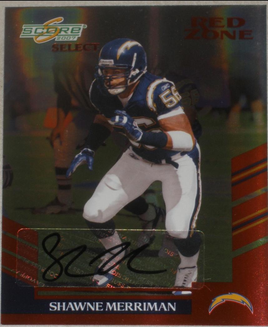 Shawne Merriman [Red Zone Autograph] #284