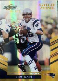Tom Brady [Gold Zone] #155