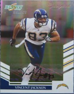 Vincent Jackson [Inscriptions Autograph] #281