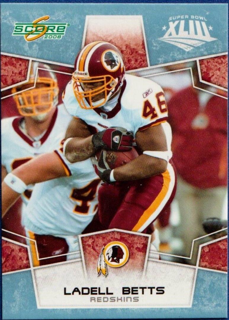 Ladell Betts [Super Bowl XLIII Light Blue] #324