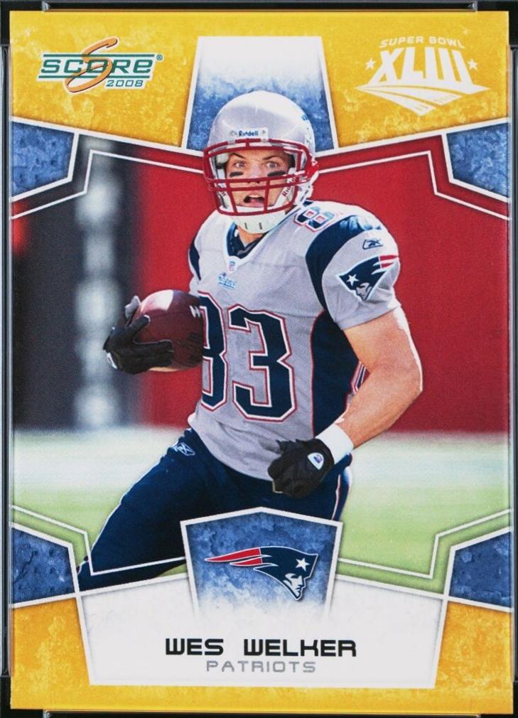 Wes Welker [Super Bowl XLIII Gold] #185
