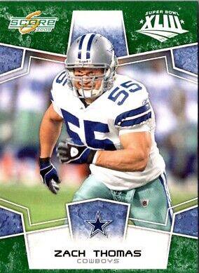 Zach Thomas [Super Bowl XLIII Glossy] #86