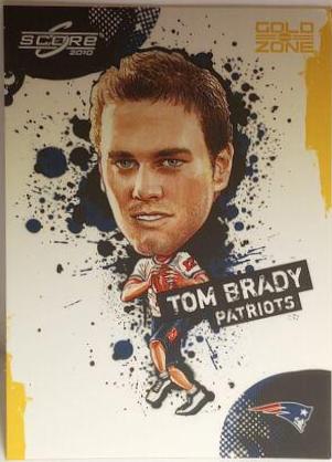 Tom Brady [Gold Zone] #176