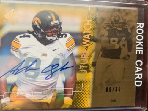 Adrian Clayborn [Autograph Gold] #77