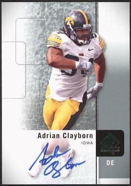 Adrian Clayborn [Autograph] #77