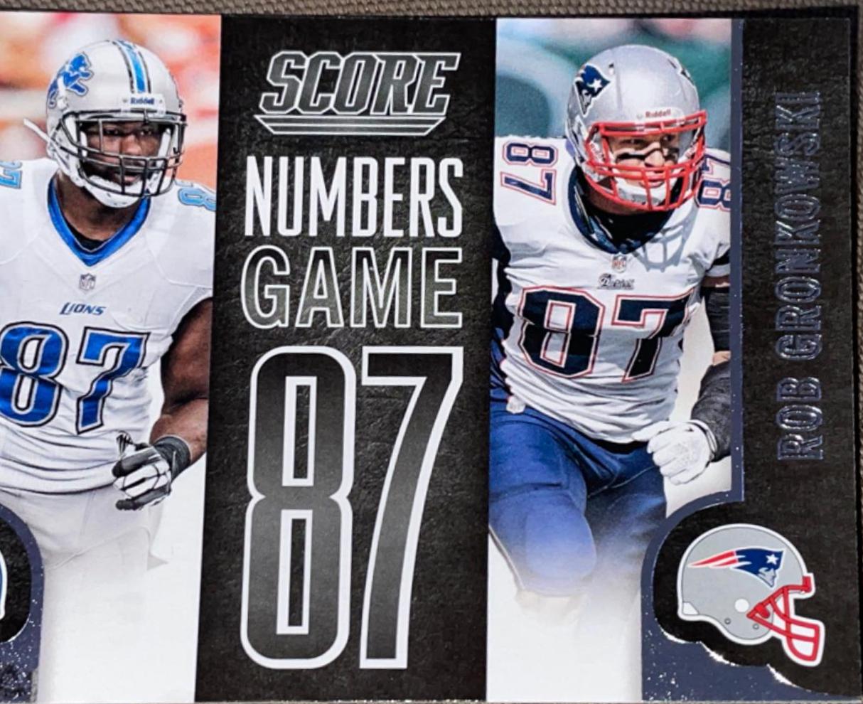brandon pattigrew, rob gronkowski #NG39