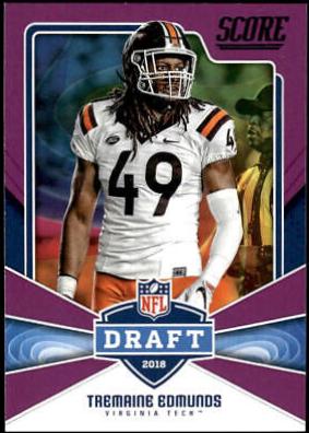 Tremaine Edmunds [Purple] #16