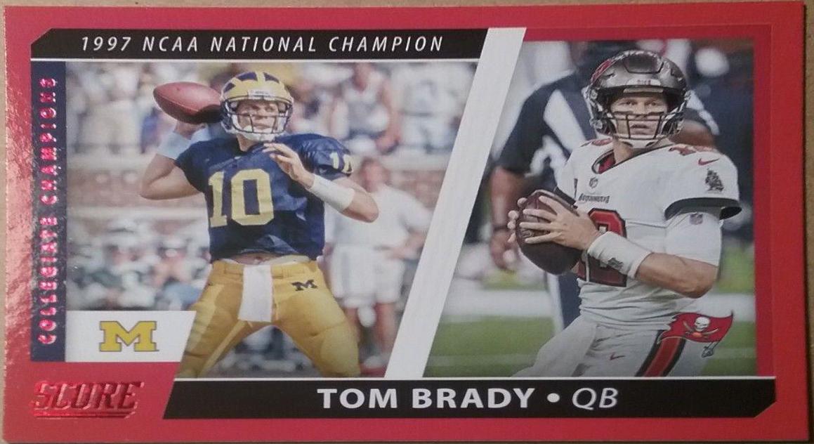 Tom Brady [Red] #CC9