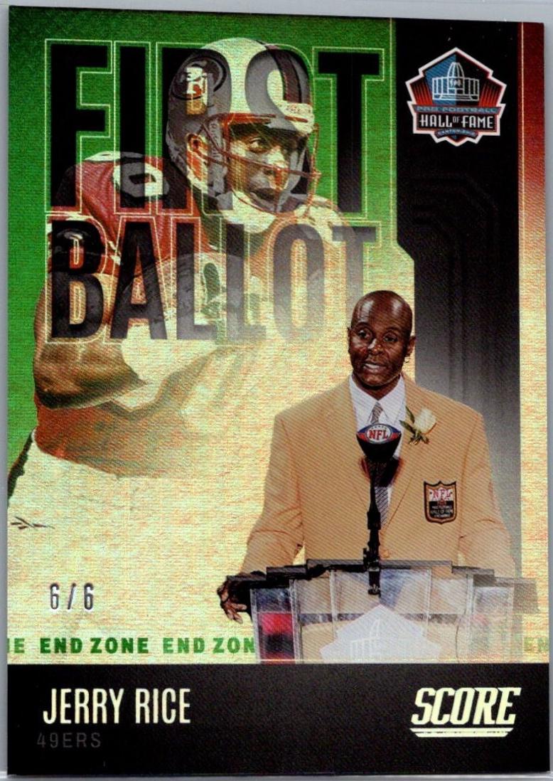 Jerry Rice [Green] #FB-JR