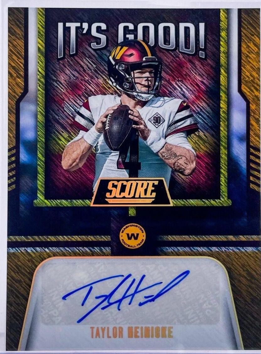 Taylor Heinicke [Gold Shimmer] #IG-TH