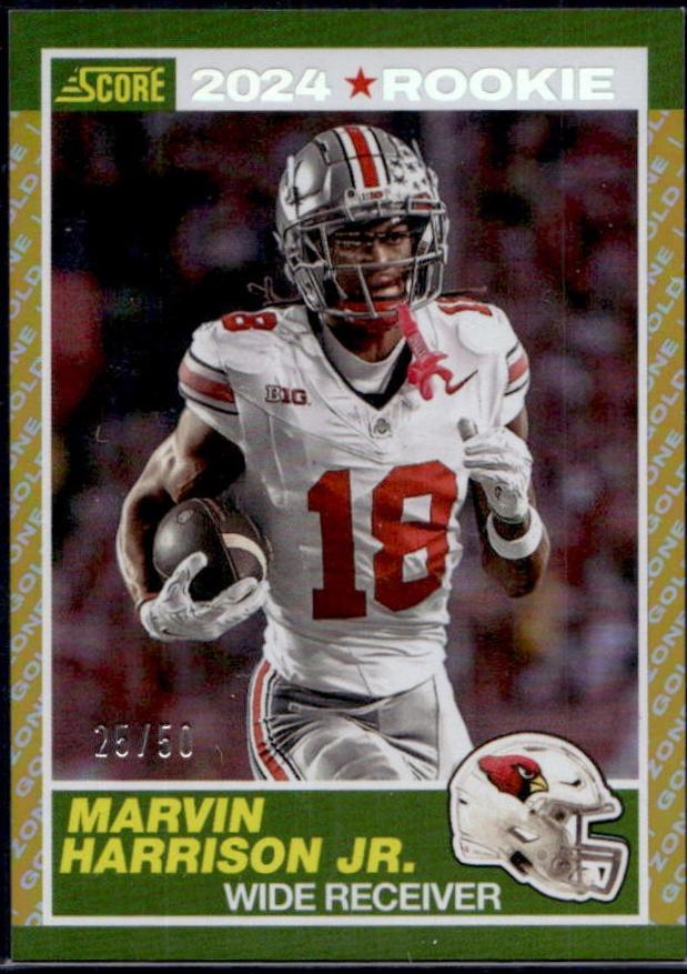 Marvin Harrison Jr. [Gold Zone] #4