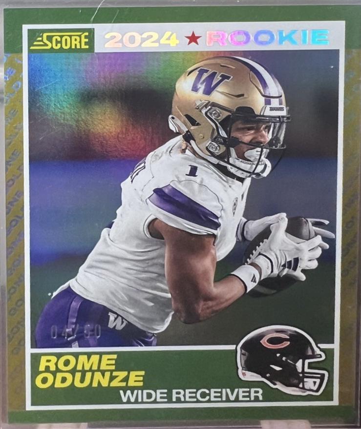 Rome Odunze [Gold Zone] #6