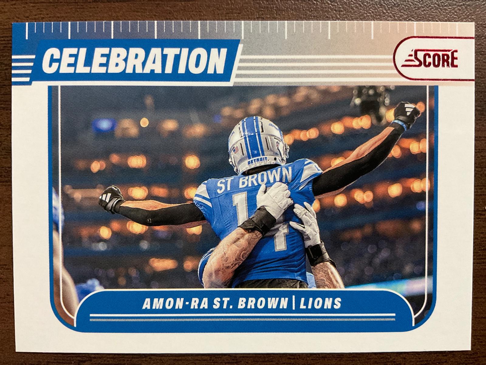 Amon-Ra St. Brown [Red] #C-ASB