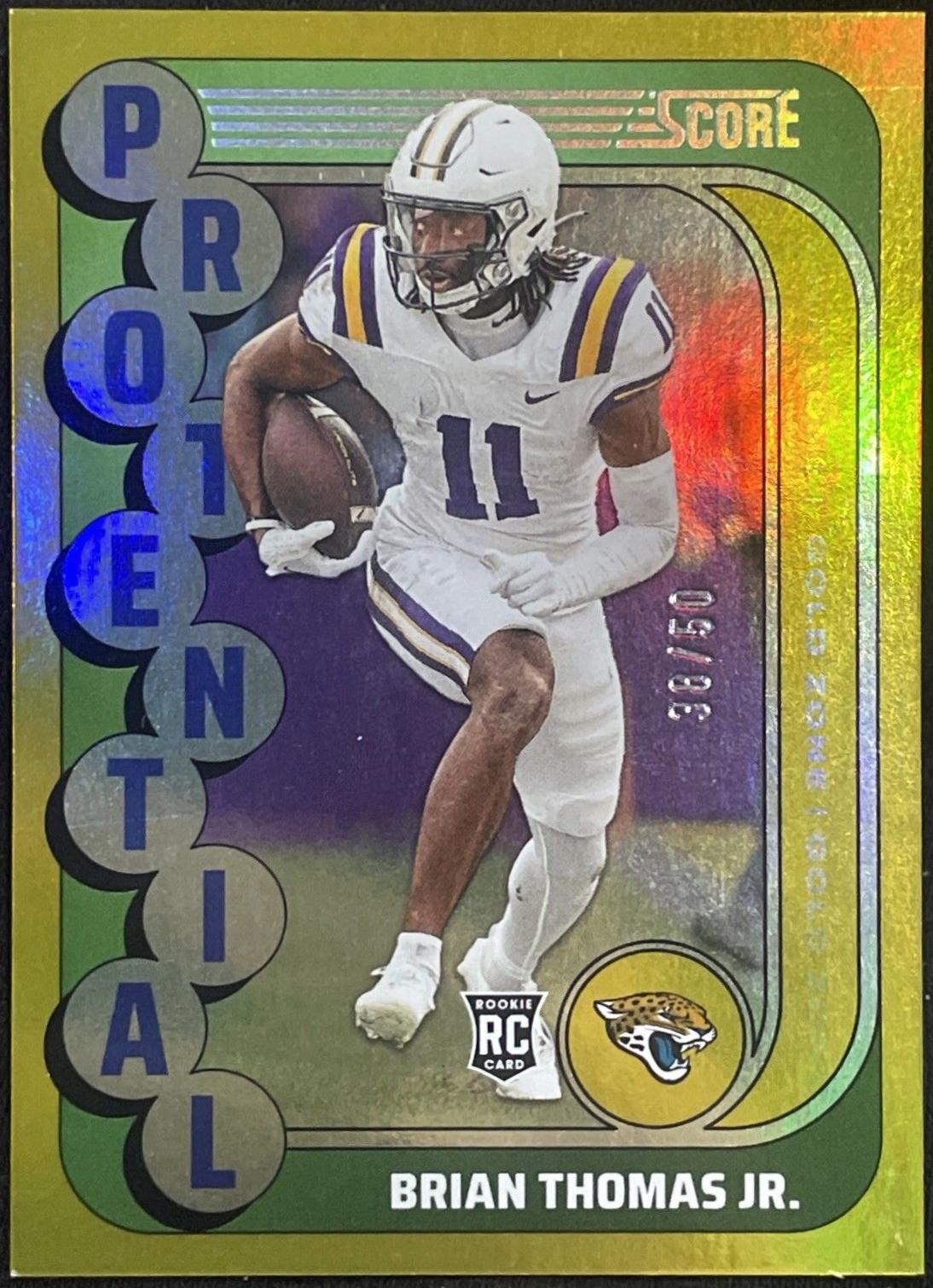 Brian Thomas Jr. [Gold Zone] #21