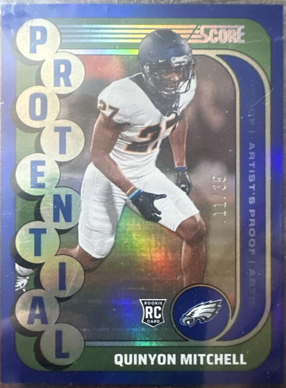 Quinyon Mitchell [Artist's Proof] #20
