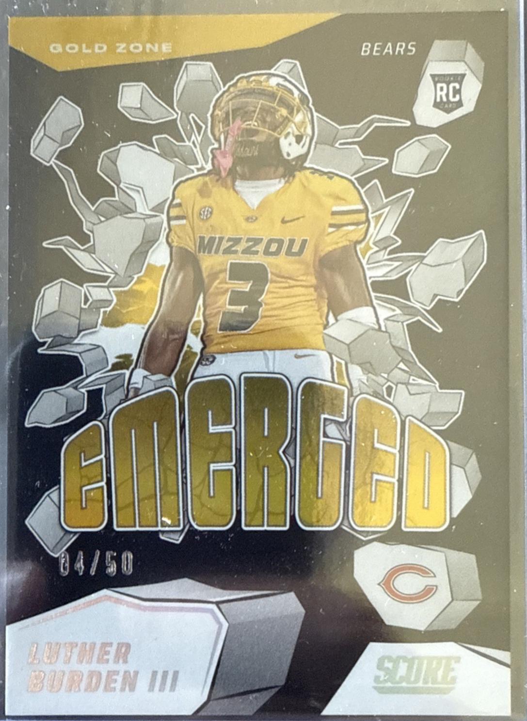 Luther Burden III [Gold Zone] #12