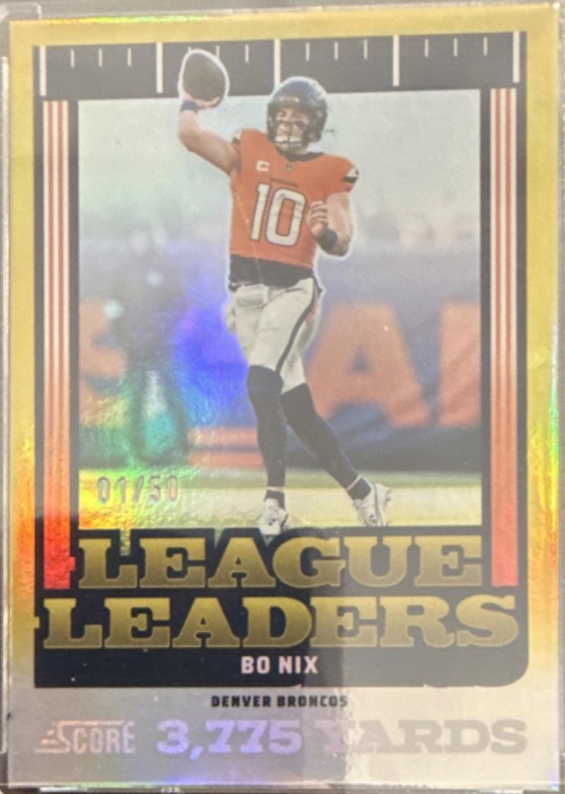 Bo Nix [Gold Zone] #11
