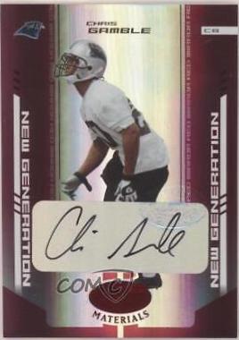 Chris Gamble [Mirror Red Autograph] #161