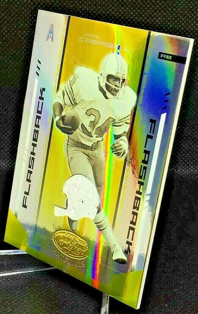 Earl Campbell [Materials Mirror Gold] #136