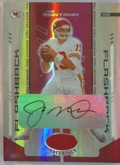 Joe Montana [Mirror Red Autograph] #137
